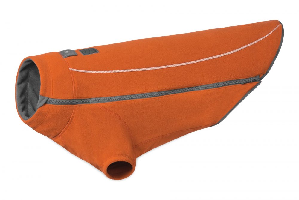 Ruffwear Climate Changer™ Fleecová bunda pro psy Oranžová XS