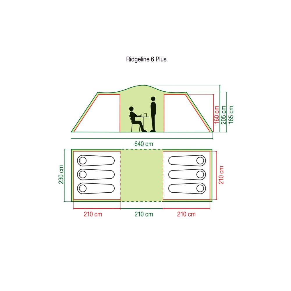 Coleman Ridgeline 6+