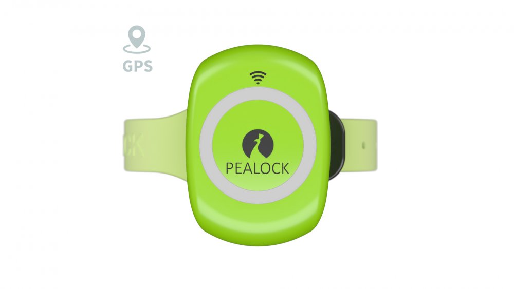 Pealock 2 – elektronický zámek Zelená