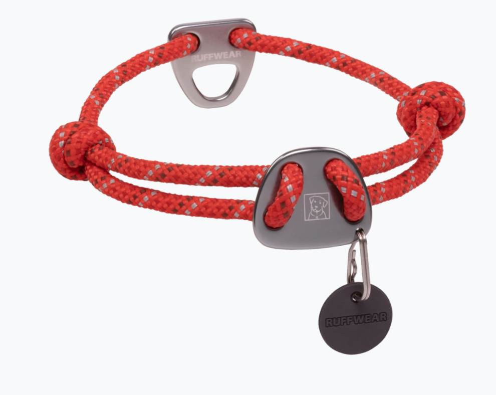 Ruffwear Knot-a-Collar™ Obojek pro psy Červená 20-26
