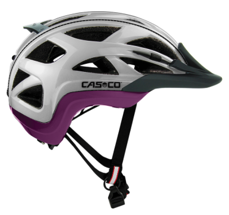 Casco Activ 2 cyklistická přilba - bílo-fialová Šedá M = 54-58 cm