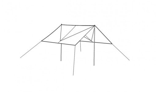 Stěna proti větru Robens Windscreen Tarp