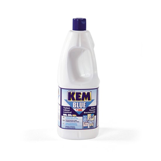 Toaletná rozkladná chémia Super Kem Blue Fiamma, 2 l