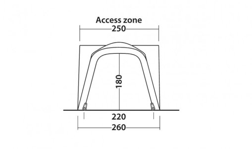 Předstan Outwell Milestone Shade