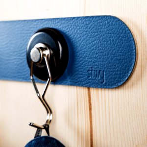 Silwy magnetický pásek kožený // 50 cm - Barva: Bílá