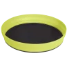 Talíř X-PLATE - Barva: Zelená, Žlutá