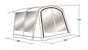 Outwell Universal Awning Size 1