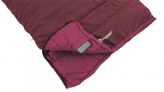 Spací pytel Outwell Champ Kids Deep Red