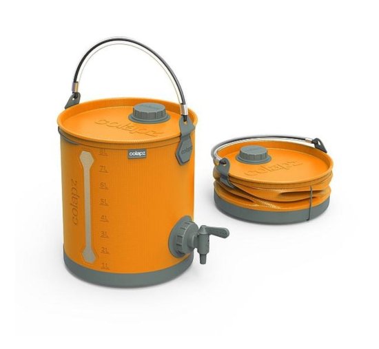 Skládací kanystr Colapz 9 L (Barva: Oranžová)