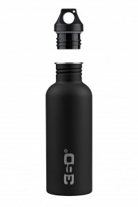 Jednostenná fľaša z nehrdzavejúcej ocele Matte 1L Black
