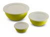 SANALIVING Bowls Set 3,5L + 1,7L + 0,5L & 3x lids