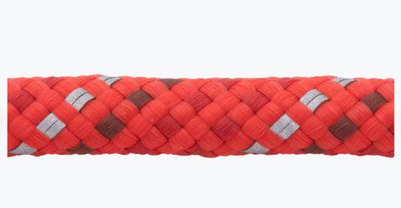 Ruffwear Knot-a-Collar™ Obojek pro psy - Barva: Červená, Velikost: Univerzální, Velikost obojku: 20-26"