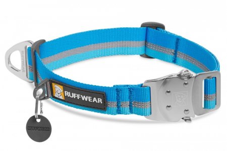 Obojok pre psov Ruffwear Top Rope™ - Farba: Modrá, Veľkosť obojku: 11-14"