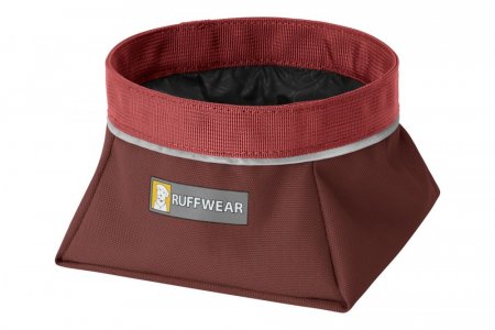 Ruffwear Quencher™ Cestovní miska pro psy - Barva: Červená, Velikost: M