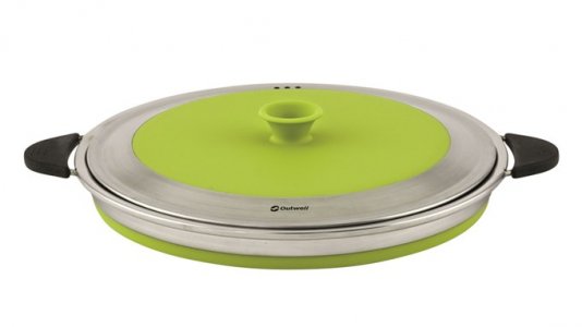 Hrnec s poklicí Outwell Collaps 4.5L Lime Green