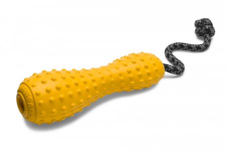 Ruffwear Gourdo™ Odolná hračka z přírodního latexového kaučuku - Barva: Žlutá, Velikost: S