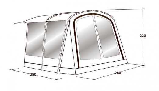 Outwell Universal Awning Size 1