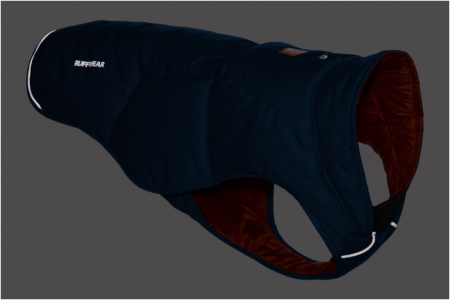 Quinzee™ Nepromokavá bunda pro psy - Barva: Tmavě červená, Velikost: XL