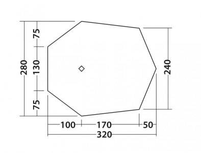 Přístřešek Wing Tarp