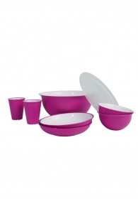 Sada nádobí Omada Sanaliving Pic-Nic Set 8 ks