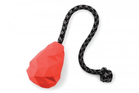 Ruffwear Huck-a-Cone™ Odolná hračka z přírodního latexového kaučuku - Barva: Červená