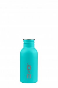 Single Wall Stainless Steel Bottle Matte 550ml Turquoise