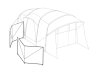 Stěna proti větru Robens Windscreen Tarp