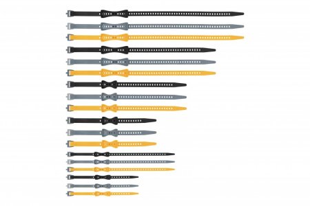 Stretch-Loc TPU Strap 25 20mm x 625mm Yellow