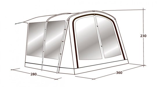 Outwell Universal Awning Size 4