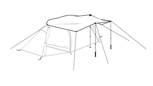 Přístřešek Wing Tarp