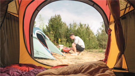 Easy Camp Adventure Grill Orange