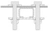 Montážní kit pro střešní stany ARB Roof Mount Kit
