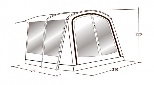 Outwell Universal Awning Size 2