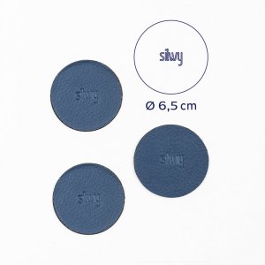 Silwy podložka na magnetické háčky 6,5 cm, 4 ks - Barva: Modrá