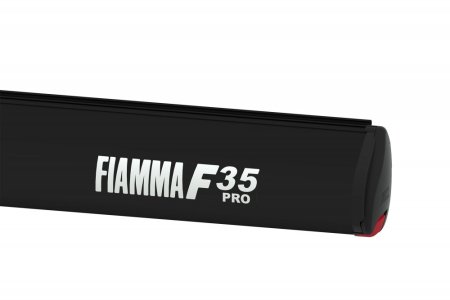 Markýza Fiamma F35PRO - Barva plátna: Modrá, Barva těla: Šedá, Délka markýzy (cm): 300