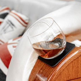 Silwy magnetická sklenice na whisky 2 ks // Crystal Glasses