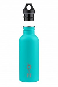 Single Wall Stainless Steel Bottle Matte 1L Turquoise