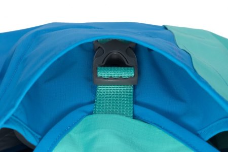 Ruffwear Sun Shower™ Bunda do deště pro psy - Barva: Modrá, Zelená, Velikost: XL