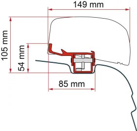 Fiamma KIT VWT5/T6 - F40 VAN