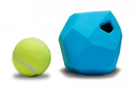 Ruffwear Gnawt-a-Rock™ Odolná hračka z prírodného latexu - Farba: Modrá