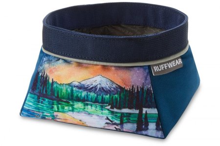 Ruffwear Artist Series Quencher™ Cestovní miska pro psy - Barva: Červená