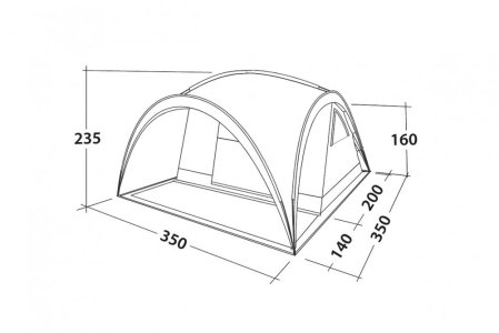 Univerzální přístřešek Easy Camp