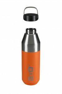 Vacuum Insulated Stainless Steel Bottle Narrow Mouth 750ml Pumpkin