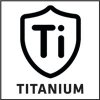 Oală din titan Ori Titanium cu placă / gura de vărsare