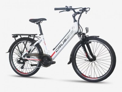 e-City 1.17 (17) Elektrický mestský bicykel 26", rám 17" (13Ah) (2023)
