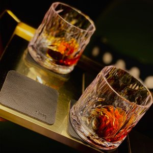 Silwy magnetická sklenice na drink 6 ks Tumbler // High-Tech Plastic Glasses - Barva: Čirá