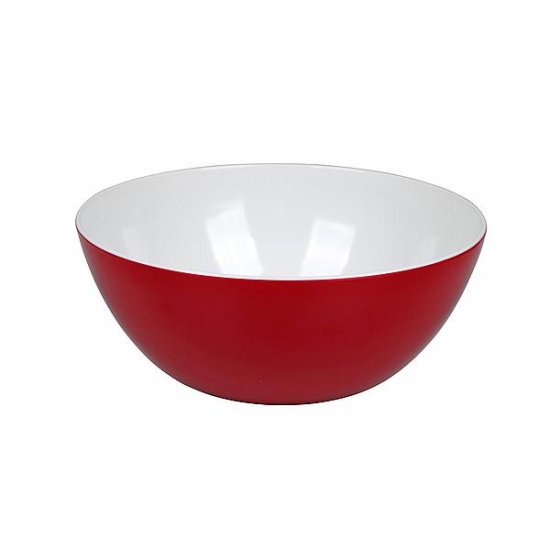 Melaminová salátová mísa Bo-Camp 25 x 10 cm - Barva: Červená