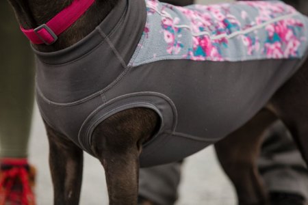 Ruffwear Climate Changer™ Svetr pro psy - Barva: Zelená, Velikost: L