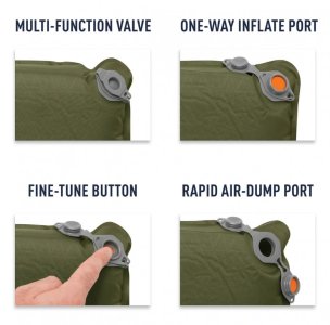 Camp Plus Self Inflating Mat Rectangular Regular Wide