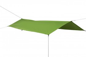 Multifunkční pončo 70D Tarp Poncho Green (barva zelená)